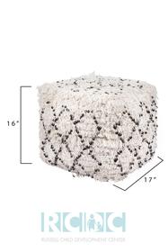 Moroccan Wedding Quilt Pouf 187//280